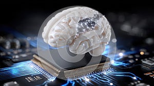 Artificial intelligence entity: cyber link, machine insight, neural exchange, futuristic logic, cloud function, chatbot