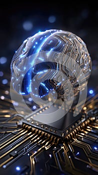 Artificial intelligence entity: cyber link, machine insight, neural exchange, futuristic logic, cloud function, chatbot