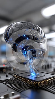 Artificial intelligence entity: cyber link, machine insight, neural exchange, futuristic logic, cloud function, chatbot