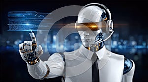 Artificial intelligence entity: cyber link, machine insight, neural exchange, futuristic logic, cloud function, chatbot