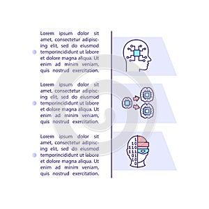 Artificial intelligence explosion concept icon with text