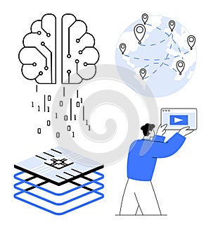 Artificial Intelligence, Global Data Sharing, and Digital Innovation in Technology Development