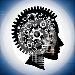 artificial intelligence - head shape - AI