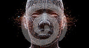 artificial intelligence human head grid network