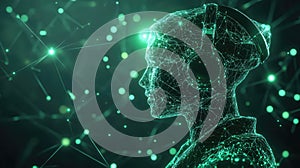 Artificial intelligence human listening music technology network