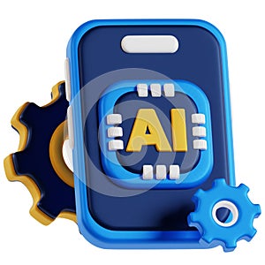 Artificial intelligence illustration design