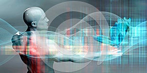 Artificial Intelligence Interface Human Technology Interaction System