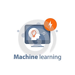 Artificial intelligence, machine learning, creative thinking, distance education, online learning
