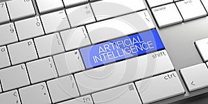 Artificial intelligence - computer keyboard
