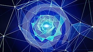 Artificial intelligence network connection structure