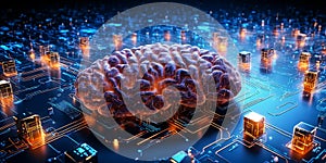 Artificial intelligence neurological data brain,Industrial Brain,Gpu