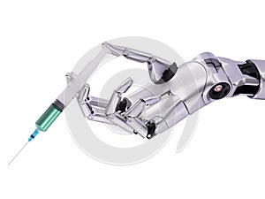 Artificial Intelligence in Pharmacologic Calculations 3d Illustration