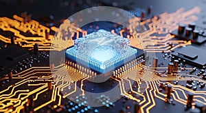 Artificial Intelligence Processor on Circuit Board
