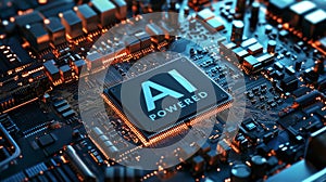 Artificial Intelligence on processor in computing system, AI powered technology
