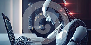 Artificial intelligence robot using computer software for gpt binary coding