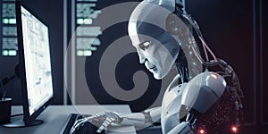 Artificial intelligence robot using computer software for gpt binary coding