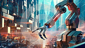 artificial intelligence robots work in industry