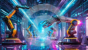 artificial intelligence robots work in industry