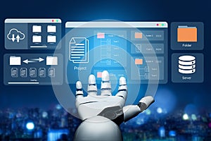 AI-powered digital folder and server management Parse