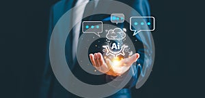 Artificial Intelligence technology concept