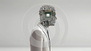 Artificial Intelligence Technology Concept Design