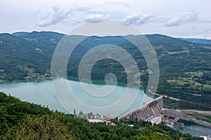 Artificial Lake and Great Dam on Tara National Park