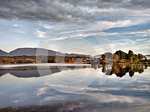 Artificial lake, Tirana, Albania