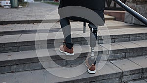 Artificial limb, Determined step, Orthotic support