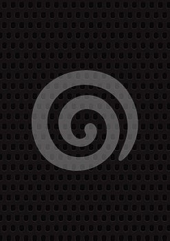 Artificial perforated metal plate