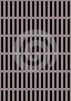 Artificial perforated metal plate