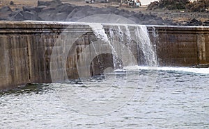 Artificial pool of La Charca photo
