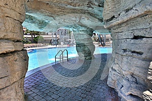 Artificial Rock Swimming Pool