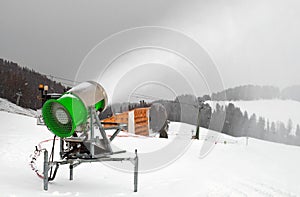 Artificial Snow cannon