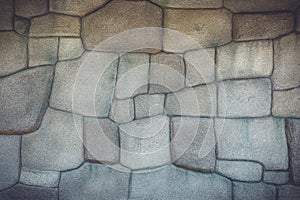 Artificial stone wall texture and background