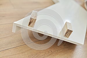 Artificial stone window sill, installation, technological process.