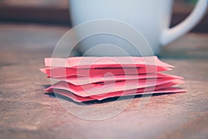 Artificial Sweetener Packets photo