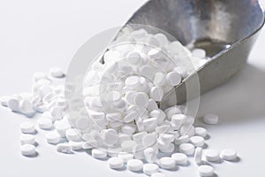 Artificial sweetener tablets