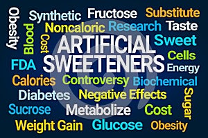 Artificial Sweeteners Word Cloud