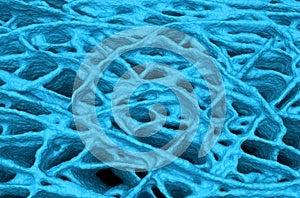 Umelý tkanivo rastúce kyseliny pomoc izometrický  trojrozmerný ilustrácie 