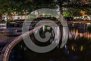 Artificial Town Lake at the Augustaplatz photo