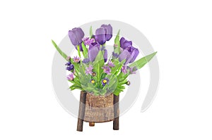 Artificial Tulip flower arrangement
