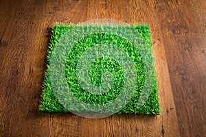 Artificial turf tile