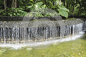 Artificial water cascade