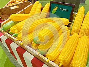 Artificial yellow corns