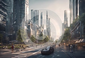 artificialintelligence circuit datum futuristic building smart access technology port abstract connection centralprocessingunit