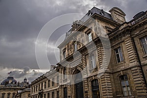 Artillerie in Paris, France on a Gloomy Morning