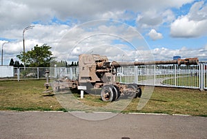 Artillery weapon of the Soviet Army