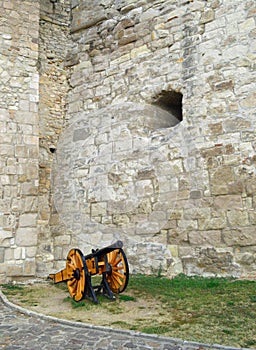 Artillery - weaponry at Eger Castle, Eger Hungary
