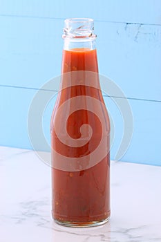 Artisan made red hot sauce