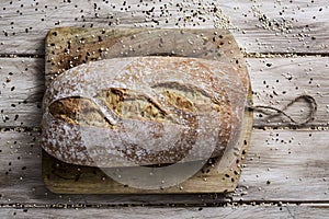 Artisan spelt bread